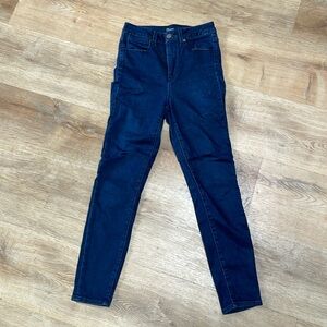 Grana Turkish denim high rise skinny jeans